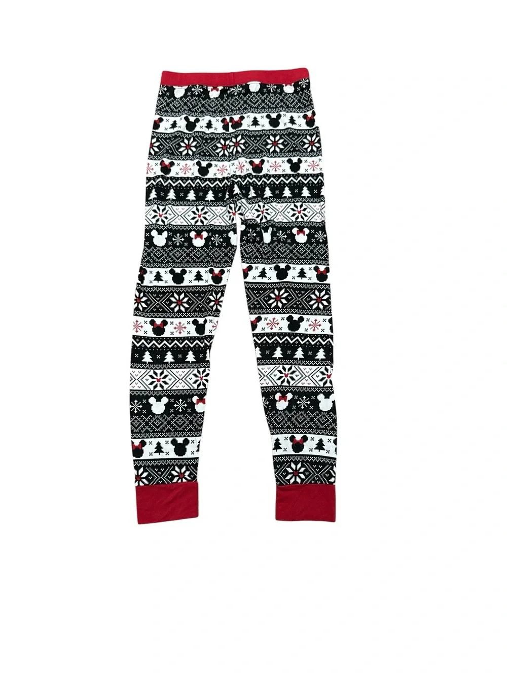 Little Sleepies Disney Mickey Fair Isle Bamboo Pajama Set Unisex Boys Girls 7/8